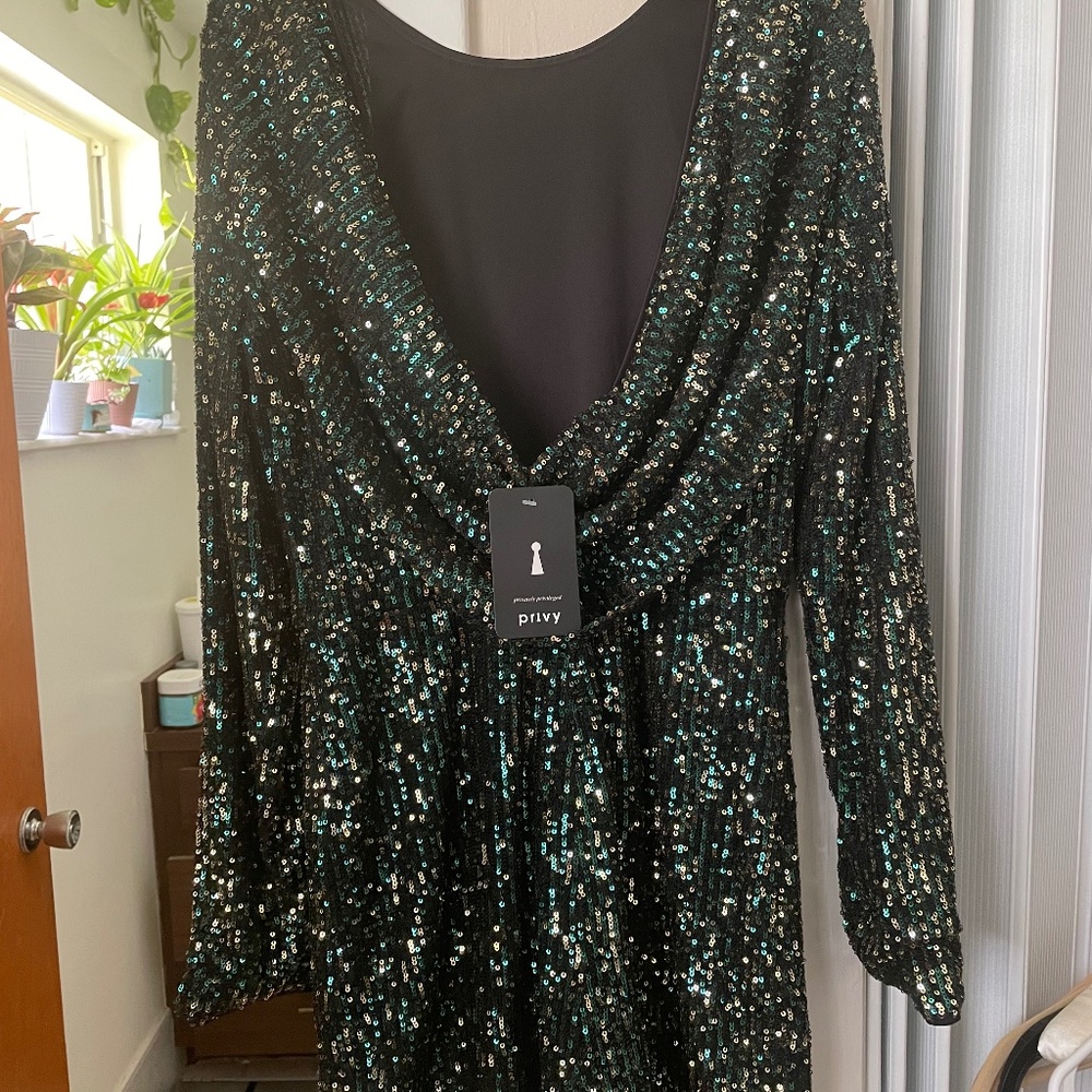 Sparkly Green Romper